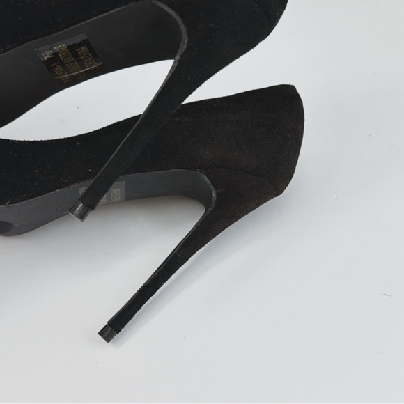 Black Elegant Collection Stiletto Heels size 7.5 - Picture 7 of 9